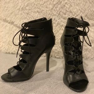 Chinese Laundry lace up heels